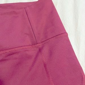 NWT girlfriend collective high rise compressive leggings in Mulberry